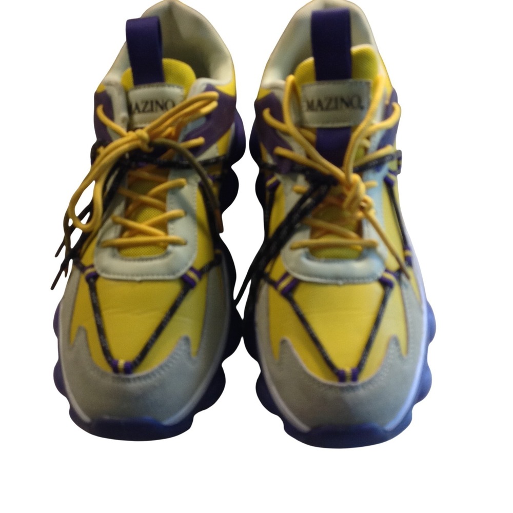 Mazino Dynamite Men's Size 11 Yellow Purple Grey Streetwear Asking price: $65
